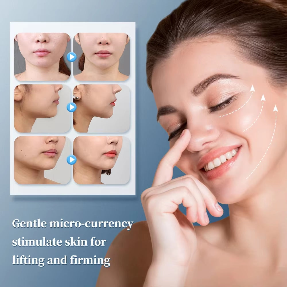 EMS Face Lifting Massage Microcurrent Face for Face anti Wrinkle Skin Tighten Beauty Health Face Massage